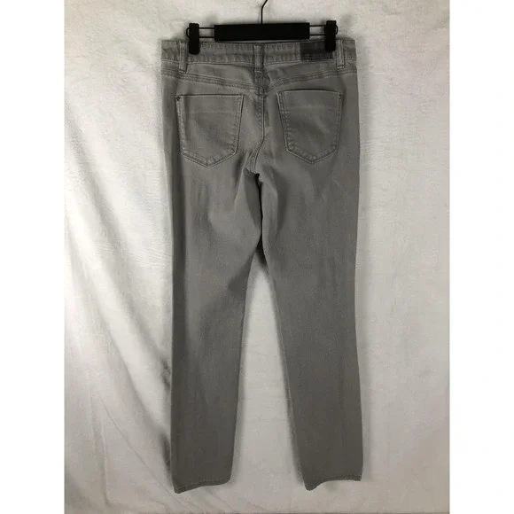DKNY Jeans Pants Womens 4 Gray Soho Skinny Stretch Denim Zip Fly Five Pocket - Picture 3 of 9